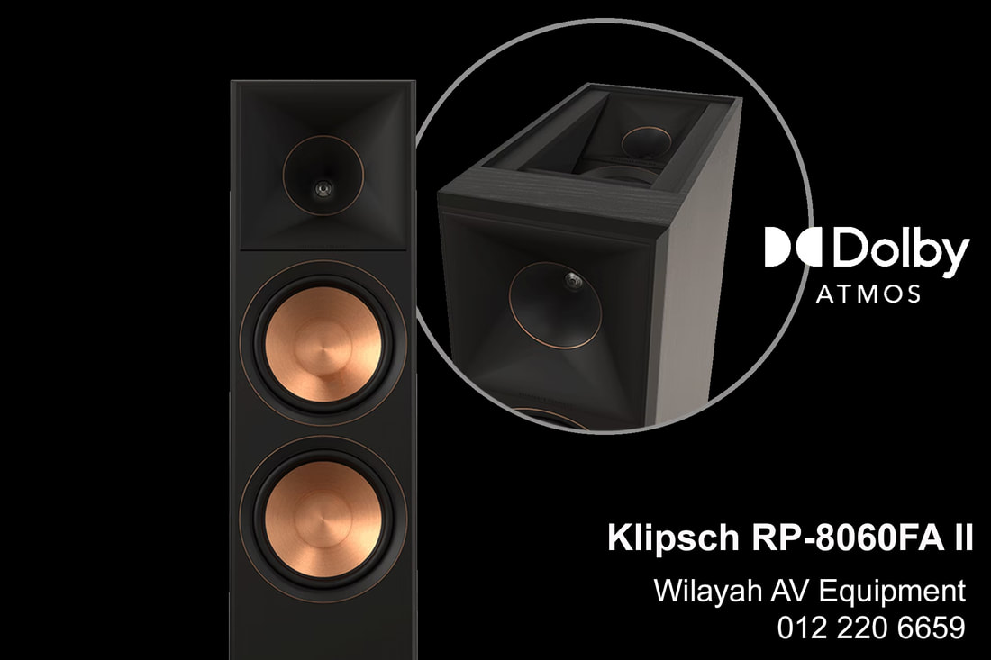 Klipsch 5.1 System with RP-8000F Floorstanding Speakers, Klipsch  RP-600C Center Speaker, Klipsch RP-500M Surround Speakers, Klipsch 